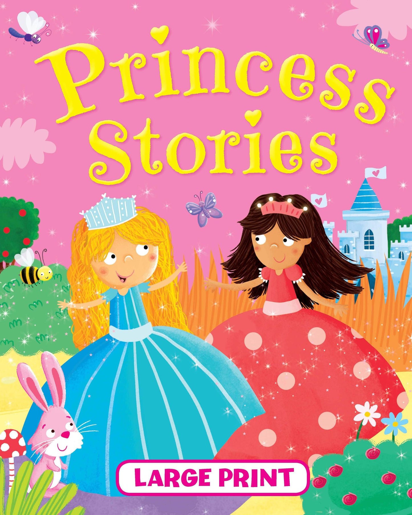 Large Print Princess Stories-Brown And Watson
