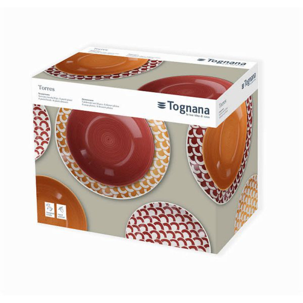 Tognana Table Set 18 Pcs Louise Torres