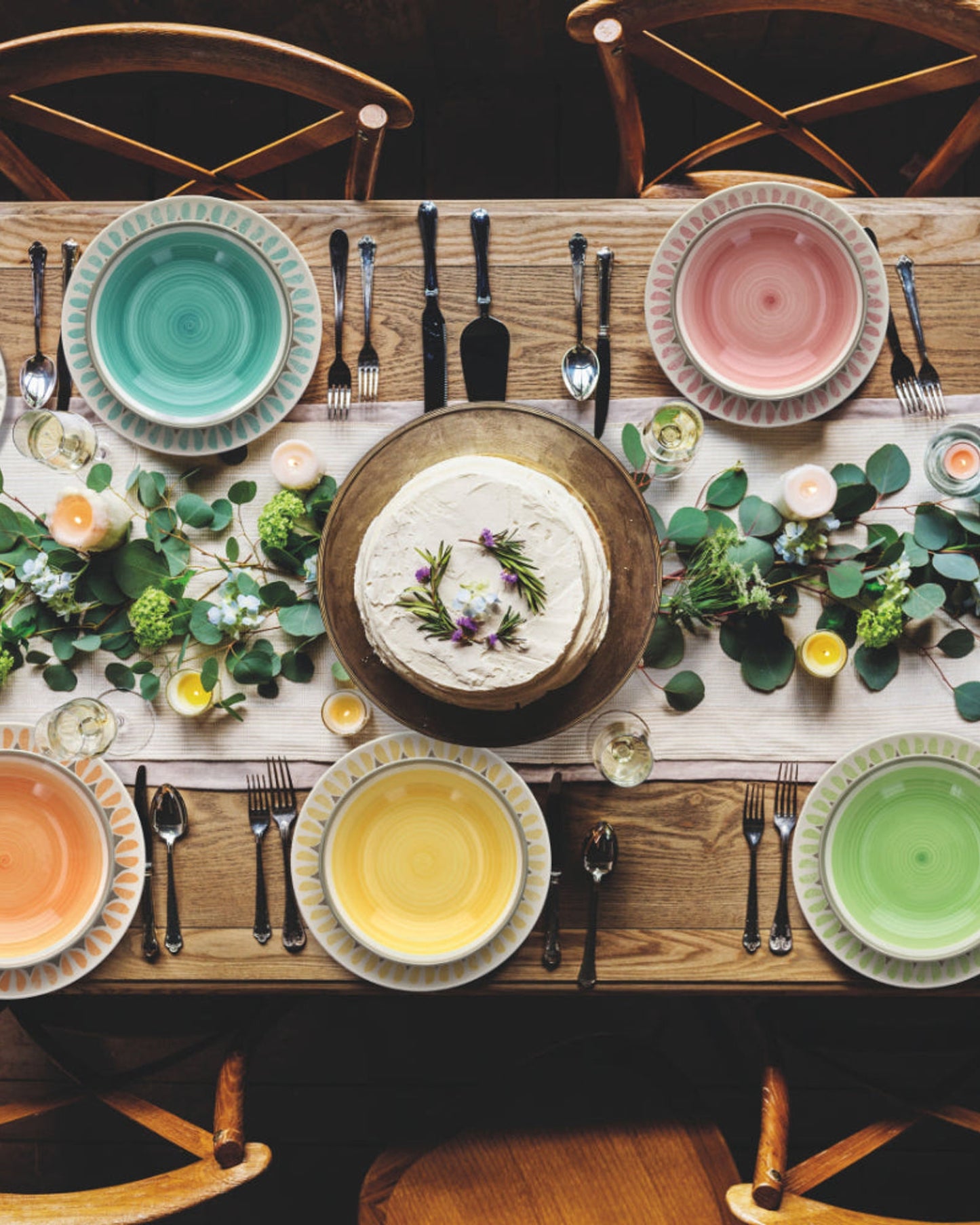 Tognana Dinner Set 18Pc Cape Town Multicolor