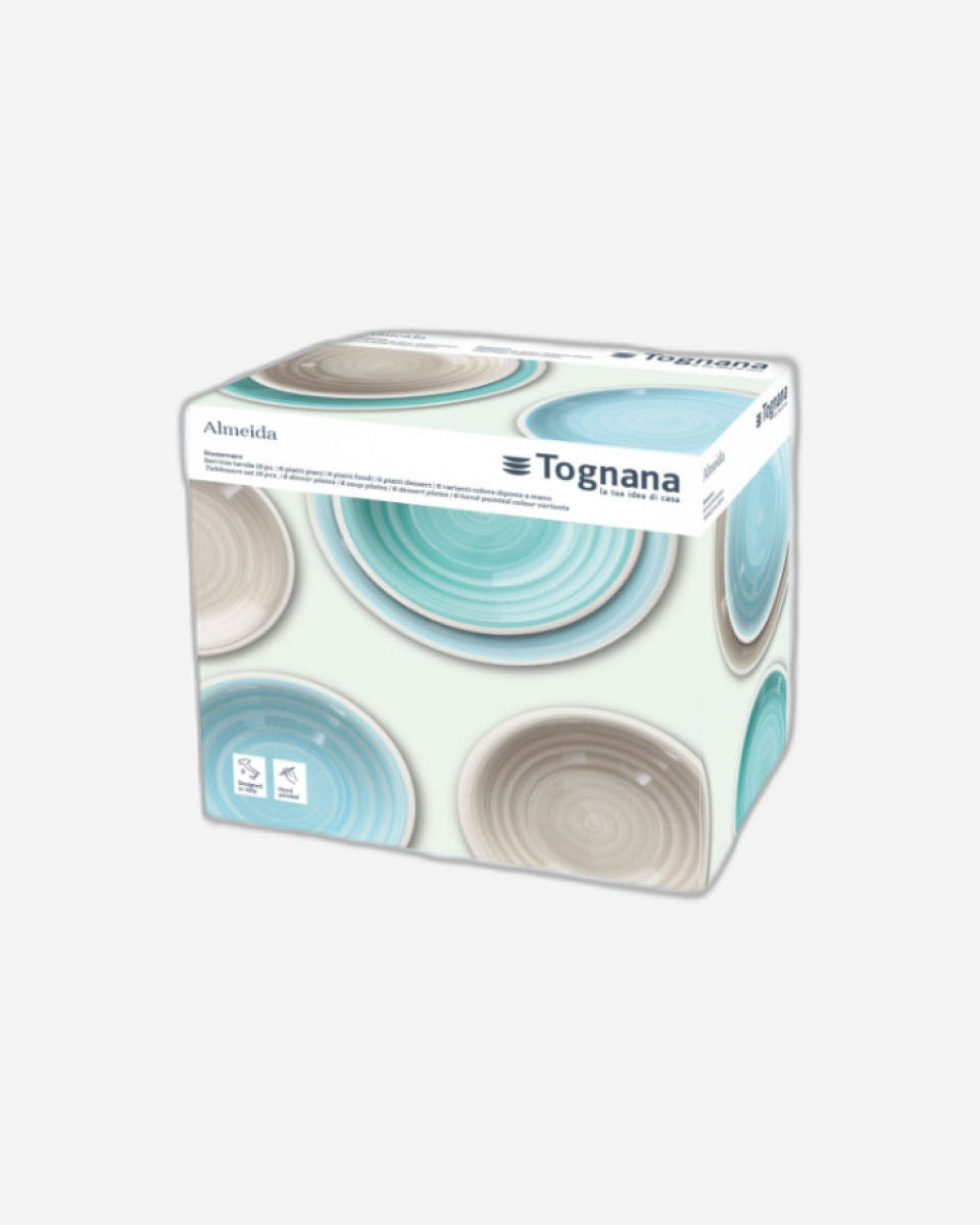 Tognana Table Set 18Pc Louise Almeida