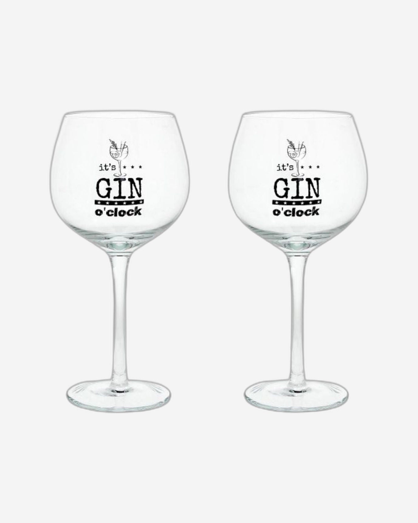 Tognana Sets 2 Gin Tonic Goblets Cc420 - Let'S Party Gin Tonic