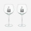 Tognana Goblets Set 2Pc Gin Tonic