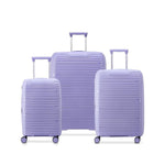 Delsey Paris Securitech Dune 3Piece Set 4 Double Wheel Expandable Trolley