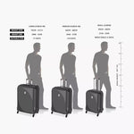 Delsey Paris Securitech Dune 3Piece Set 4 Double Wheel Expandable Trolley