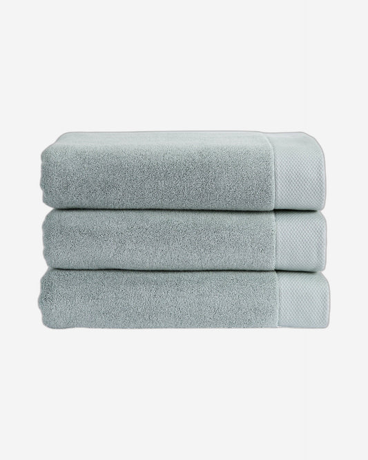 Christy "Luxe" Bath Towels Collection in Surf Green
