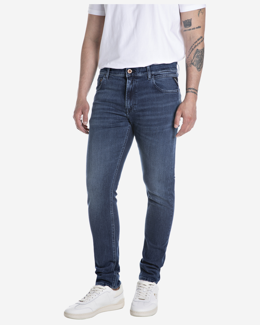 Replay Mickym Slim-Fit Jeans - Blue