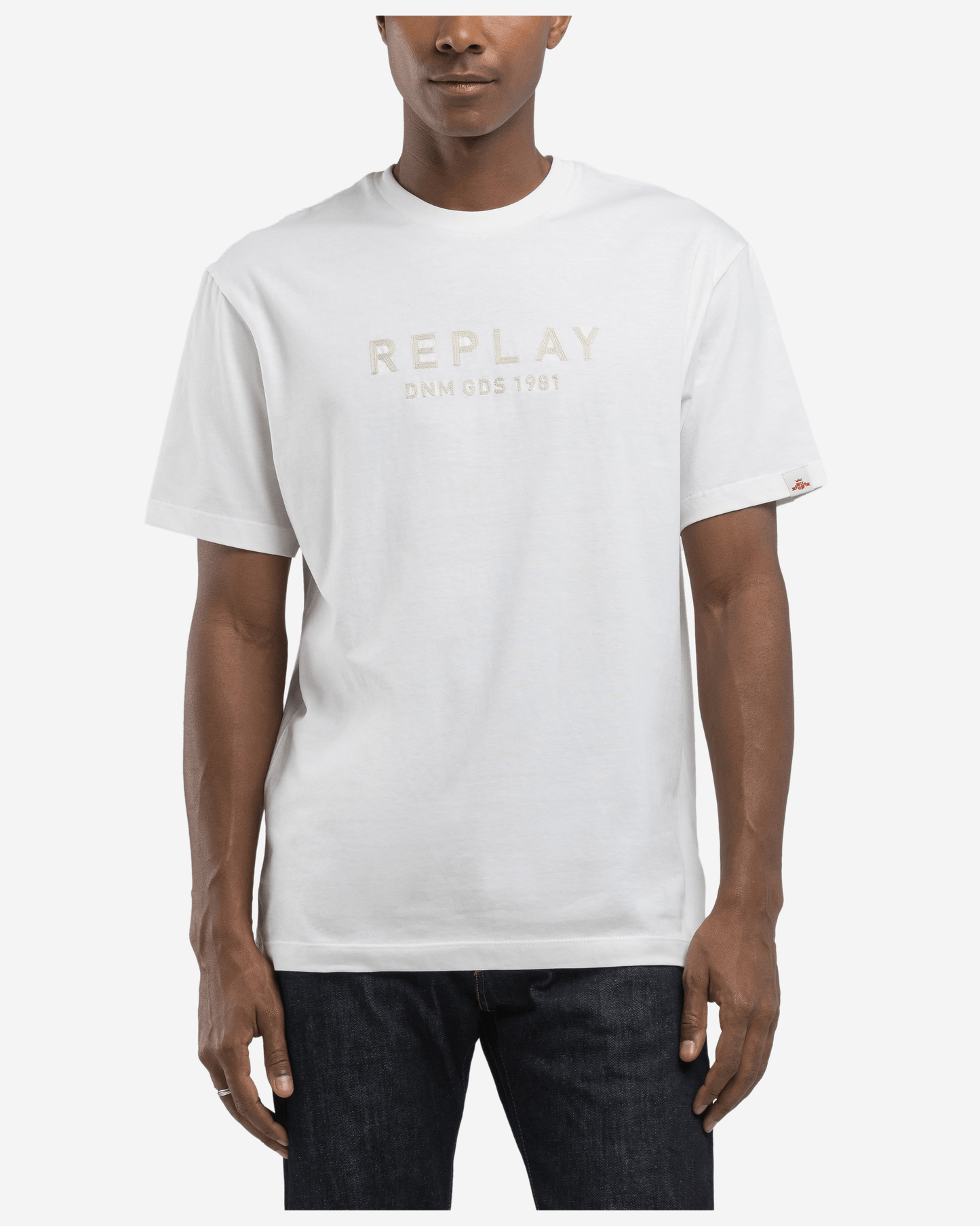 Replay Relaxed-Fit T-Shirt With Lettering