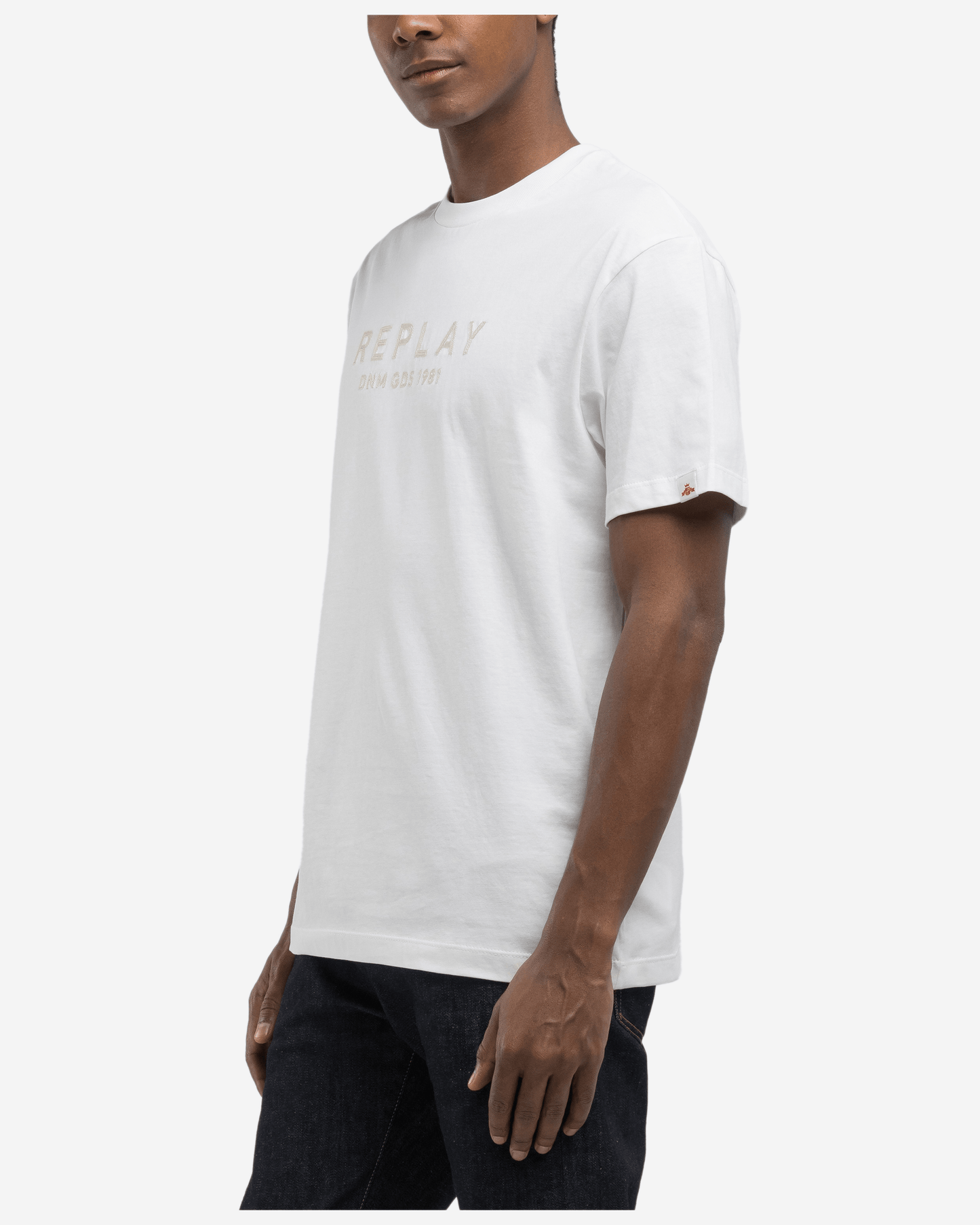 Replay Relaxed-Fit T-Shirt With Lettering