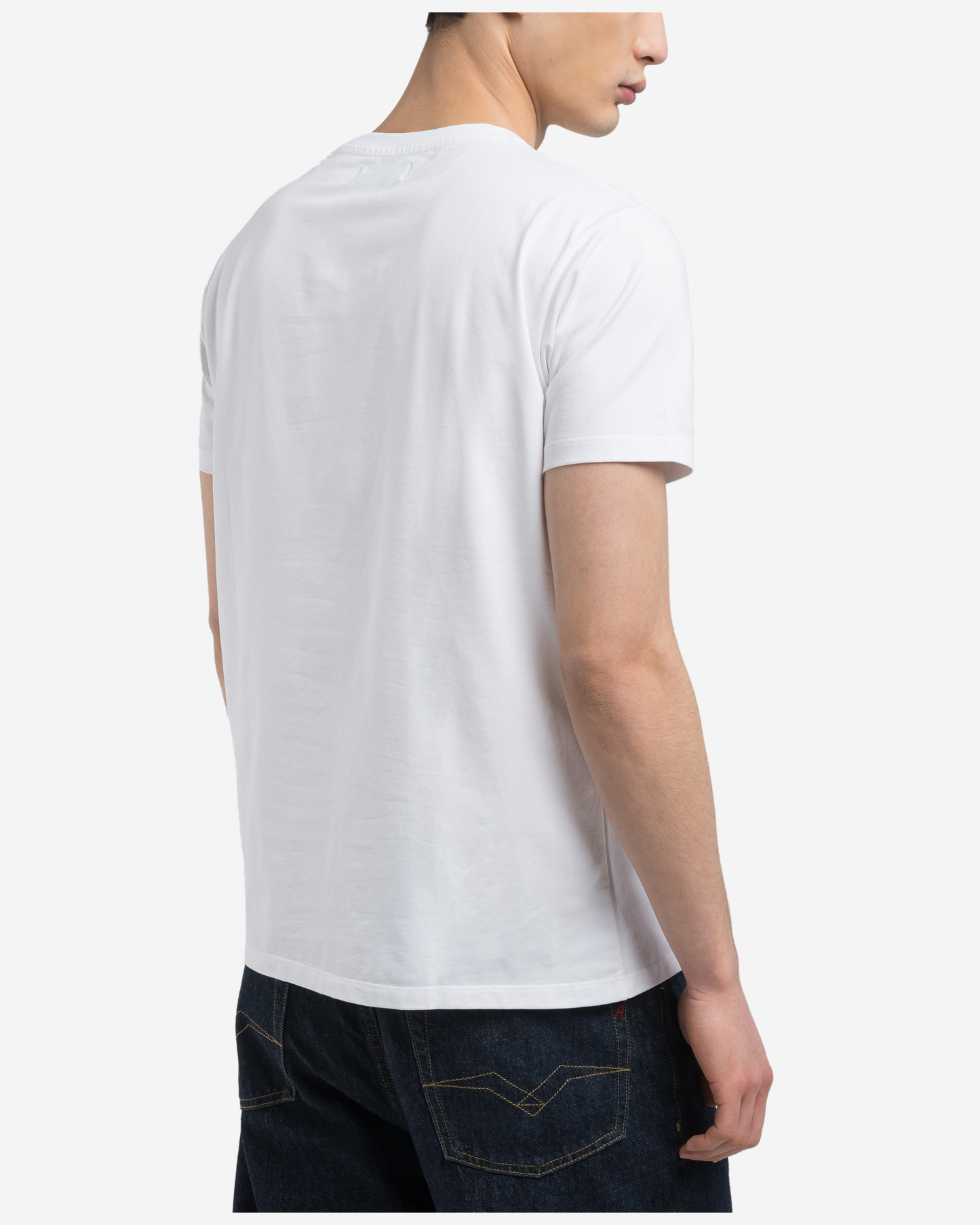 Replay COTTON T-SHIRT WITH LETTERING