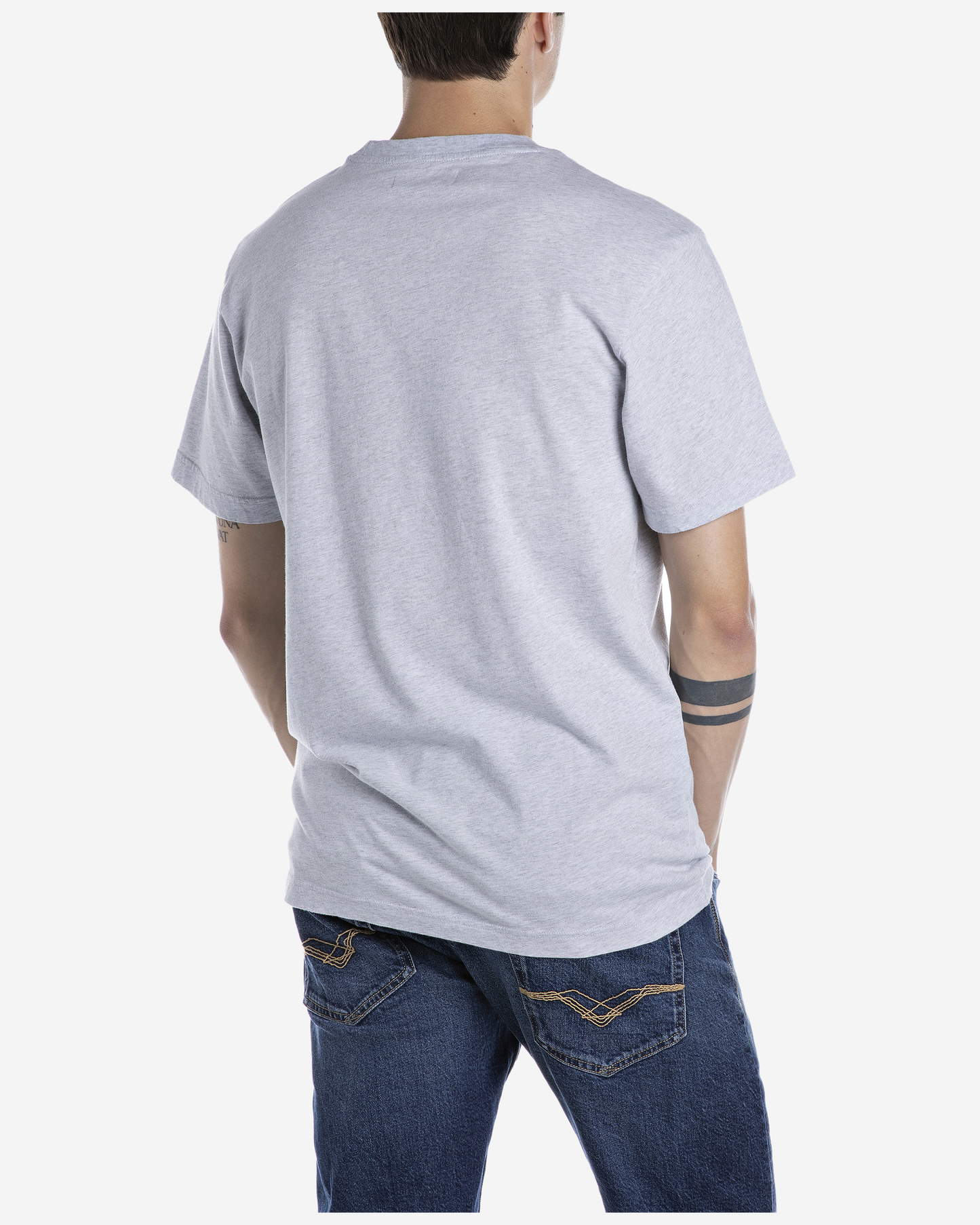 Replay REGULAR-FIT T-SHIRT WITH LETTERING PRINT