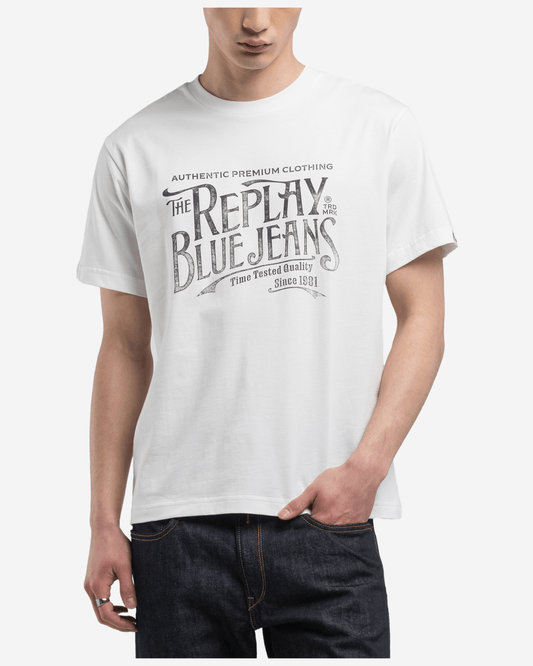 Replay Regular-Fit T-Shirt With Print