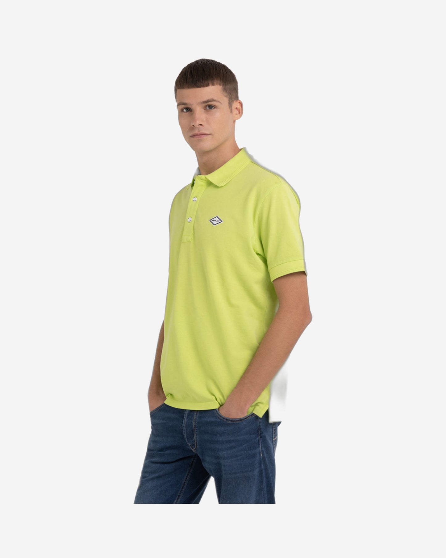 Piqué Polo Shirt With Print