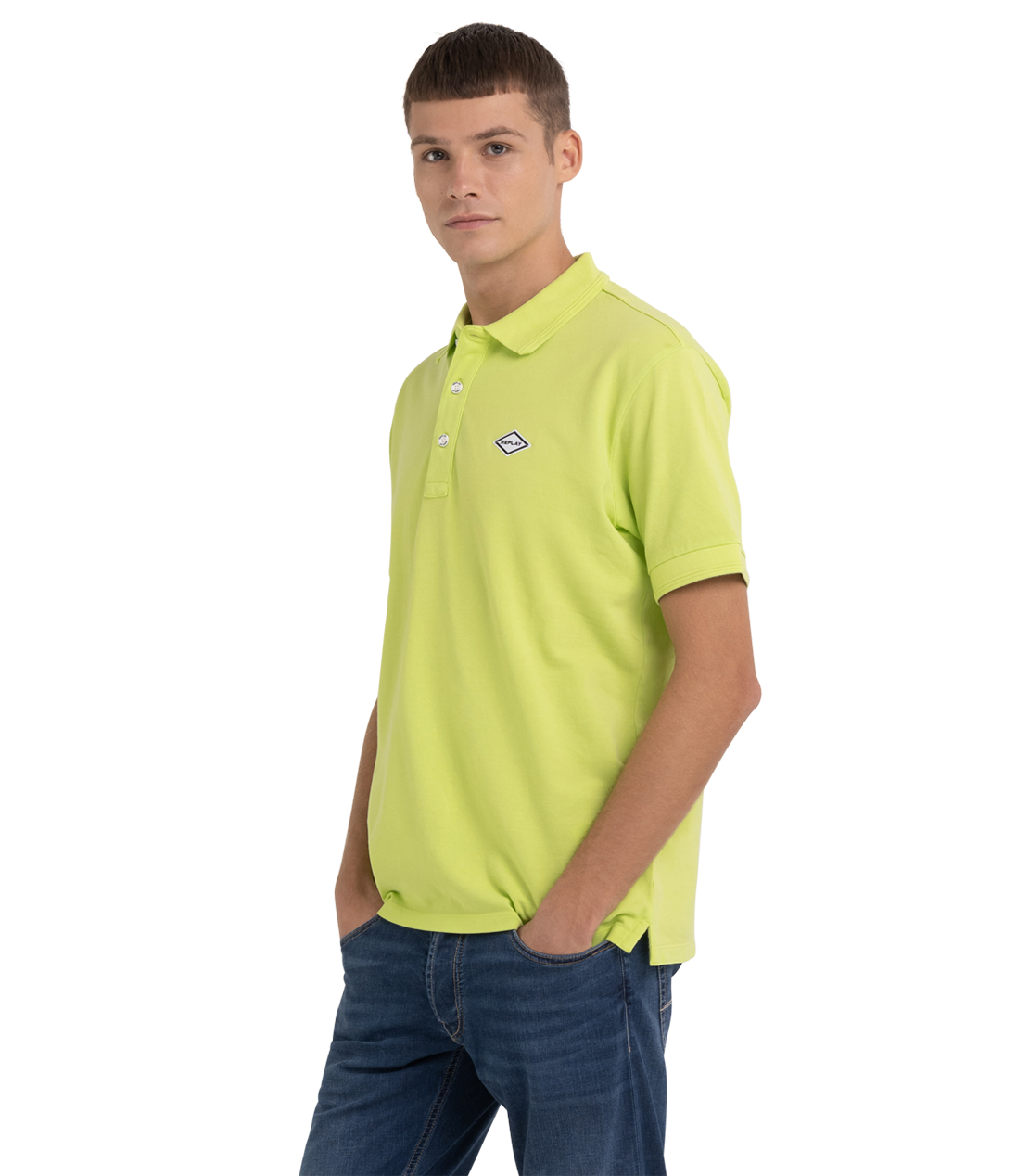Piqué Polo Shirt With Print