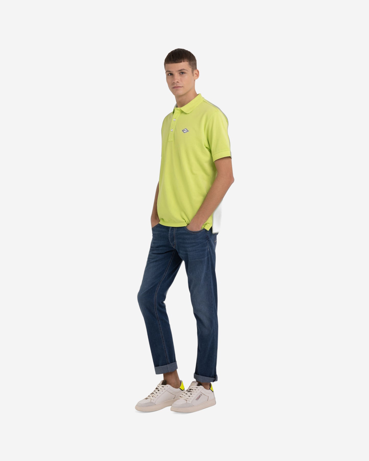 Piqué Polo Shirt With Print
