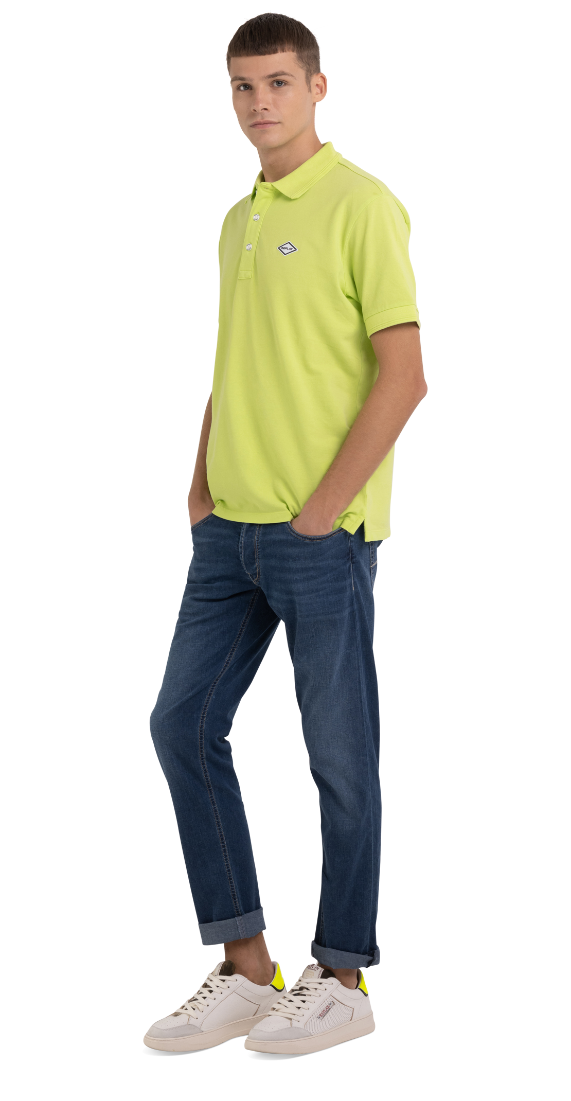 Piqué Polo Shirt With Print