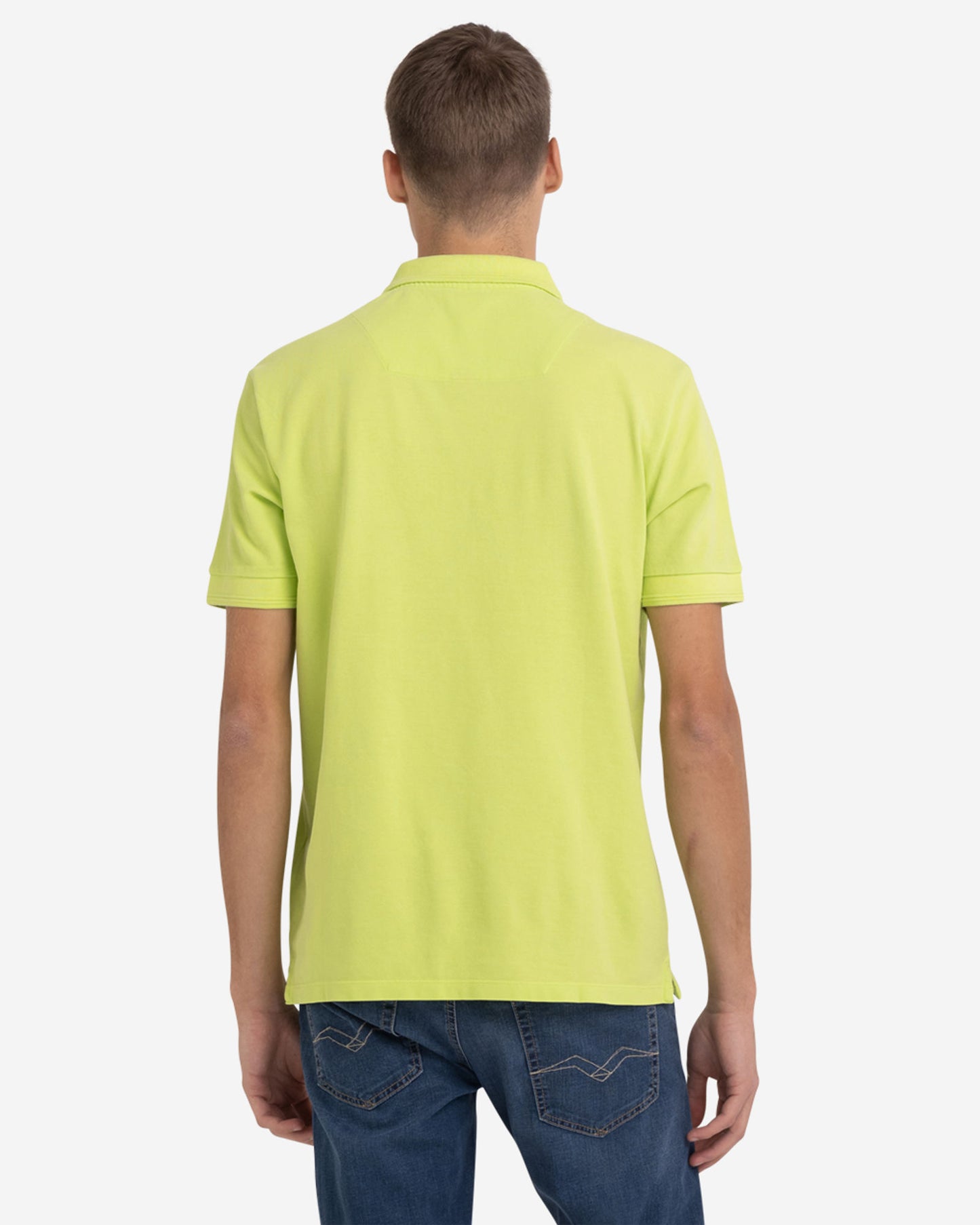 Piqué Polo Shirt With Print