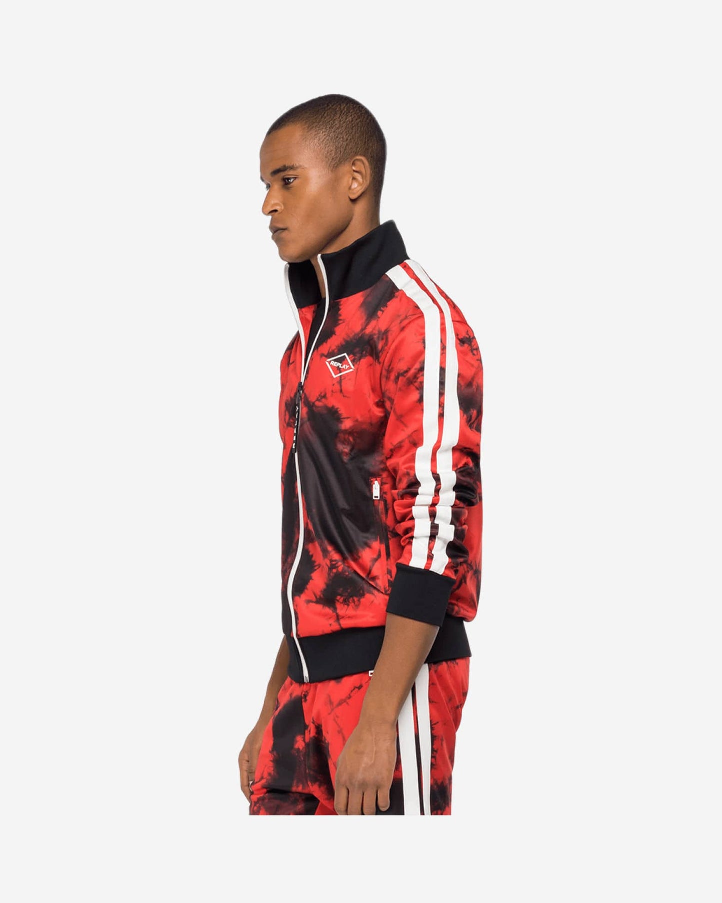 Turtleneck Sweatshirt With All-Over Print