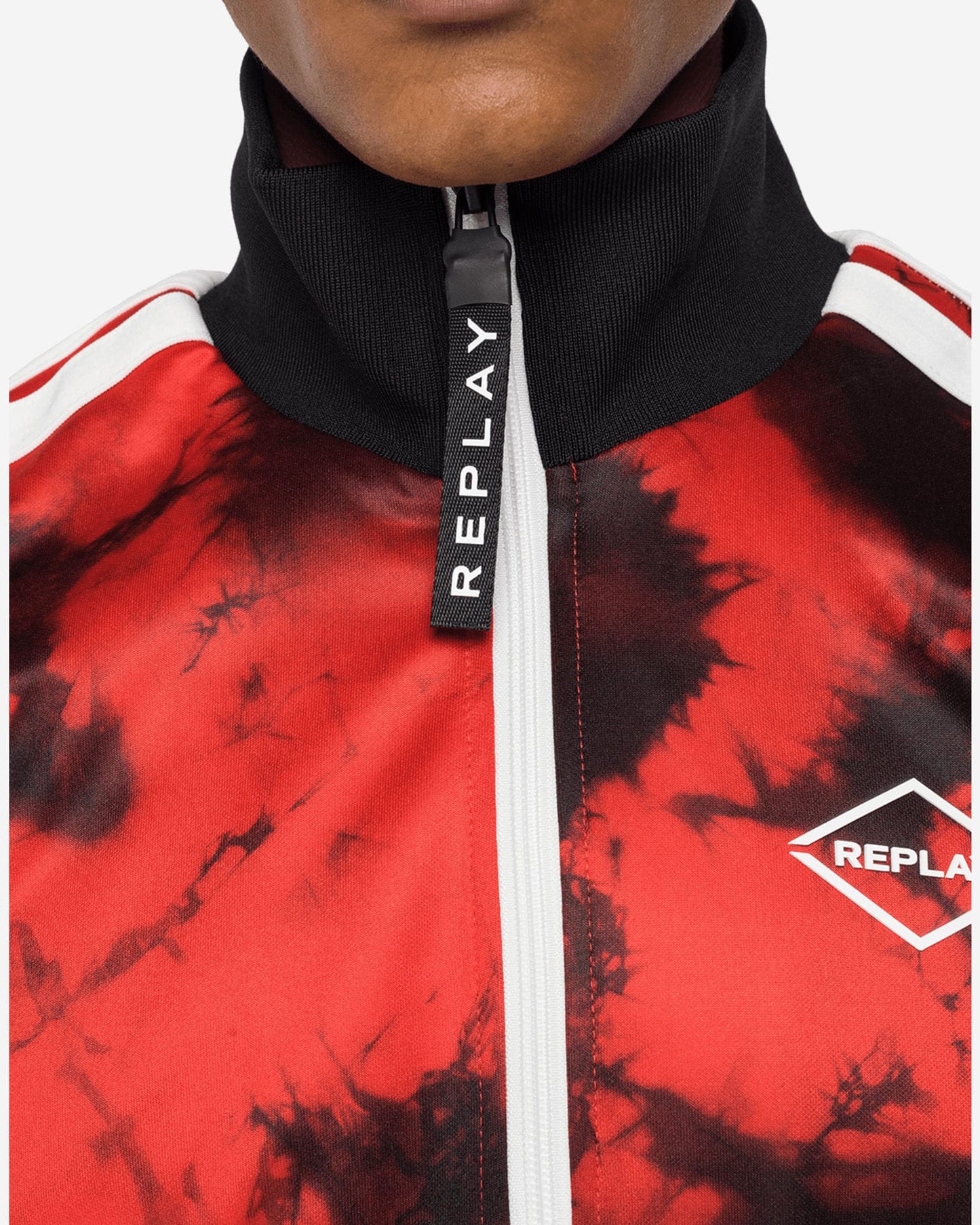 Turtleneck Sweatshirt With All-Over Print