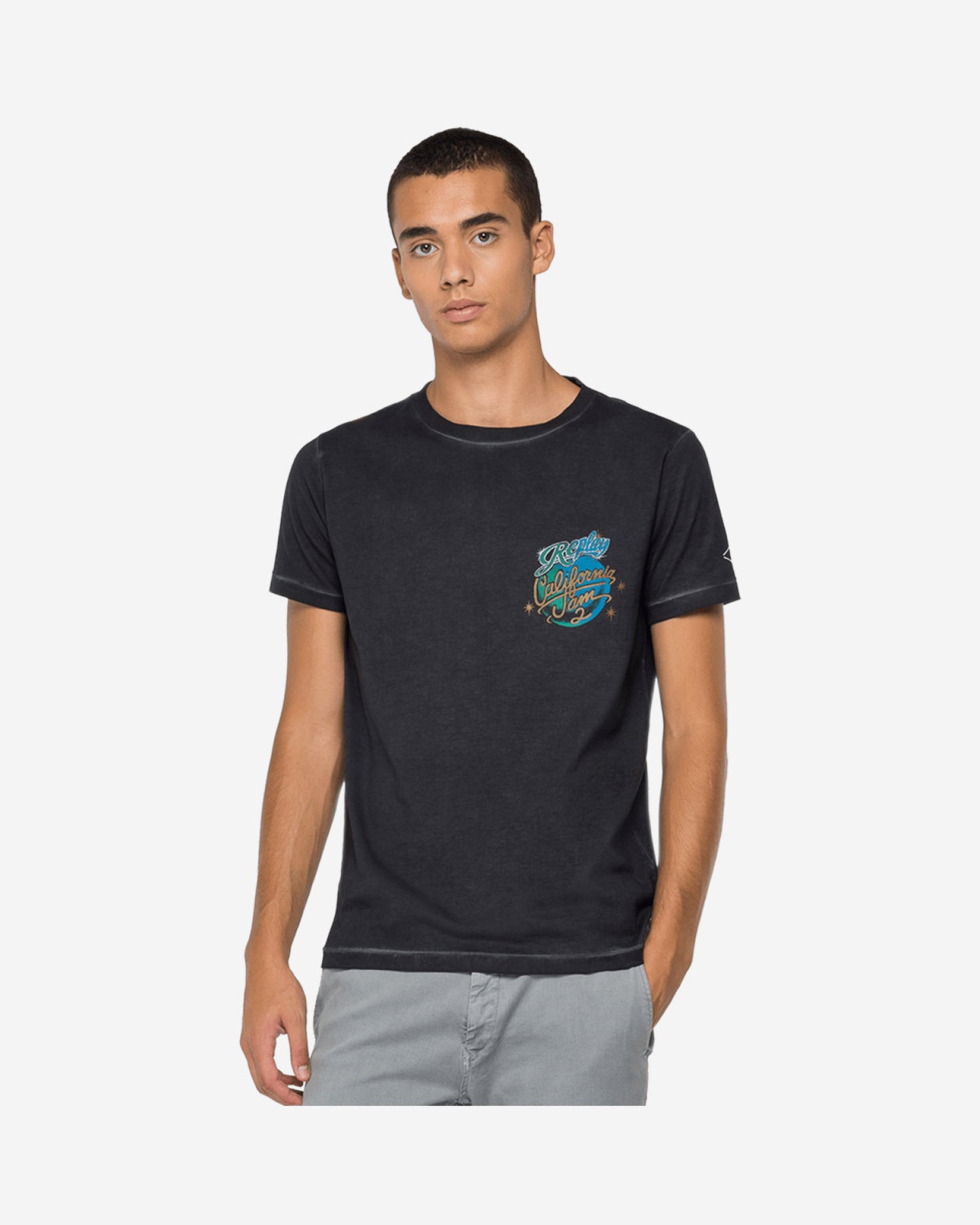 Replay California Jam Crewneck T-Shirt