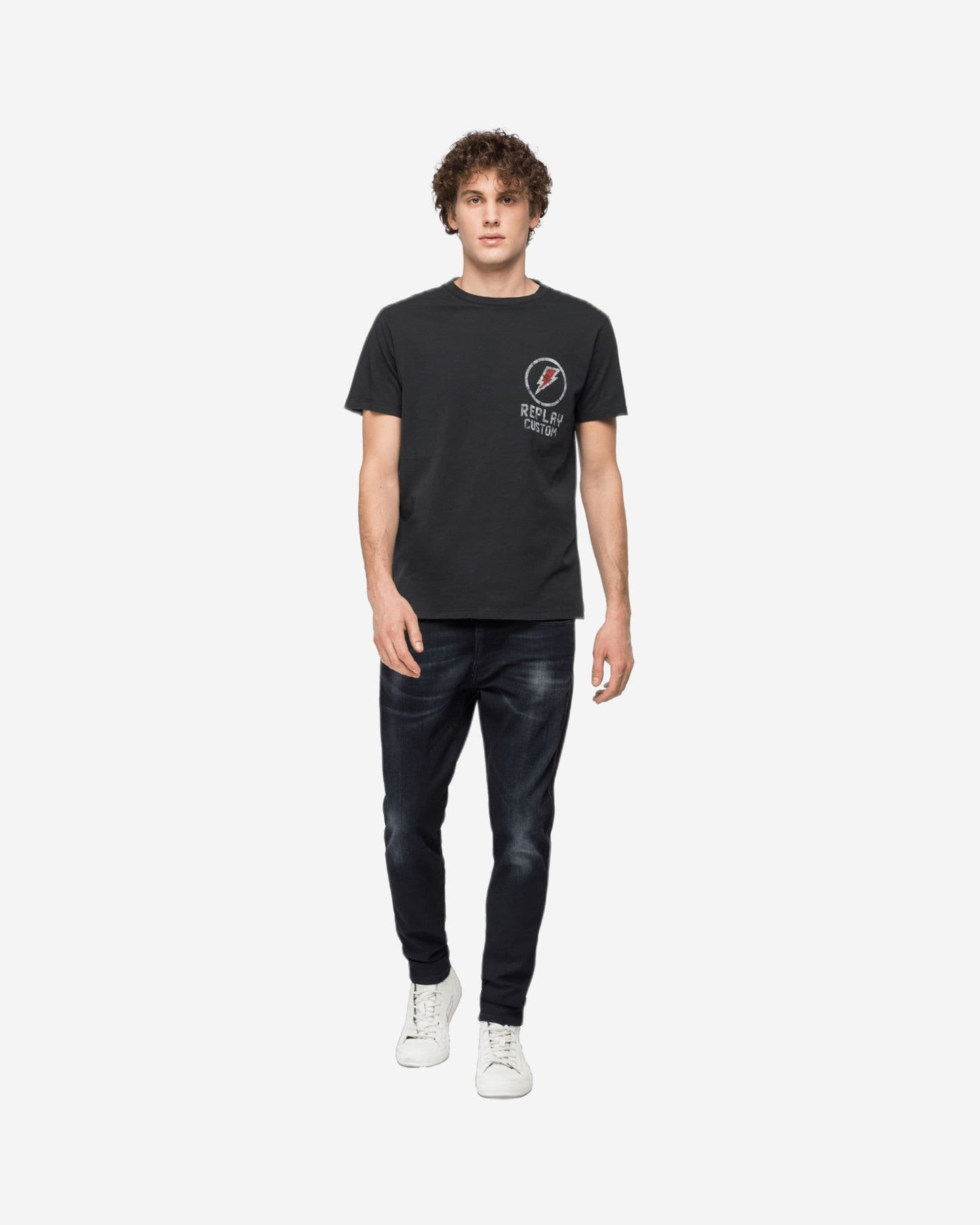 Replay Custom Crewneck T-Shirt