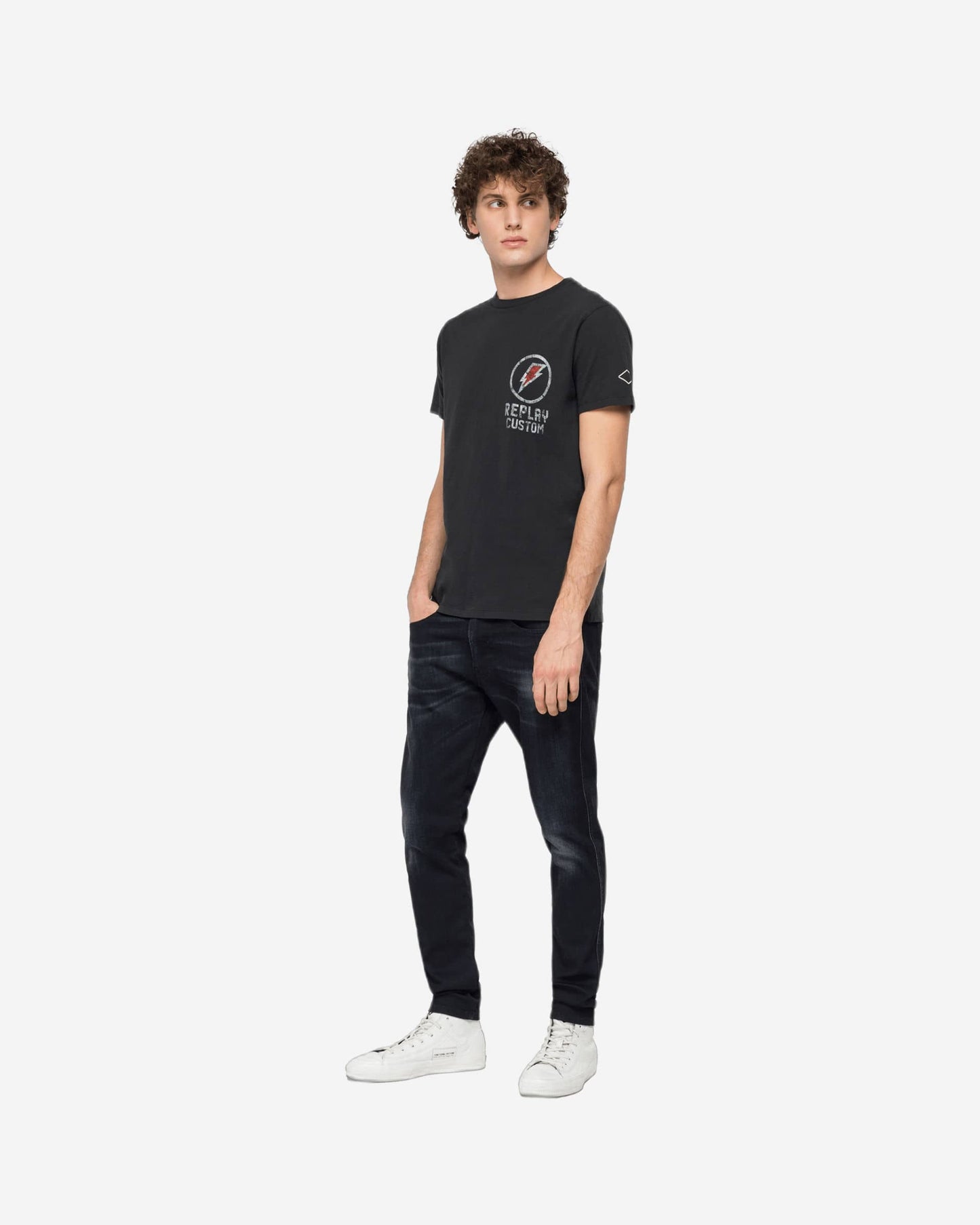 Replay Custom Crewneck T-Shirt