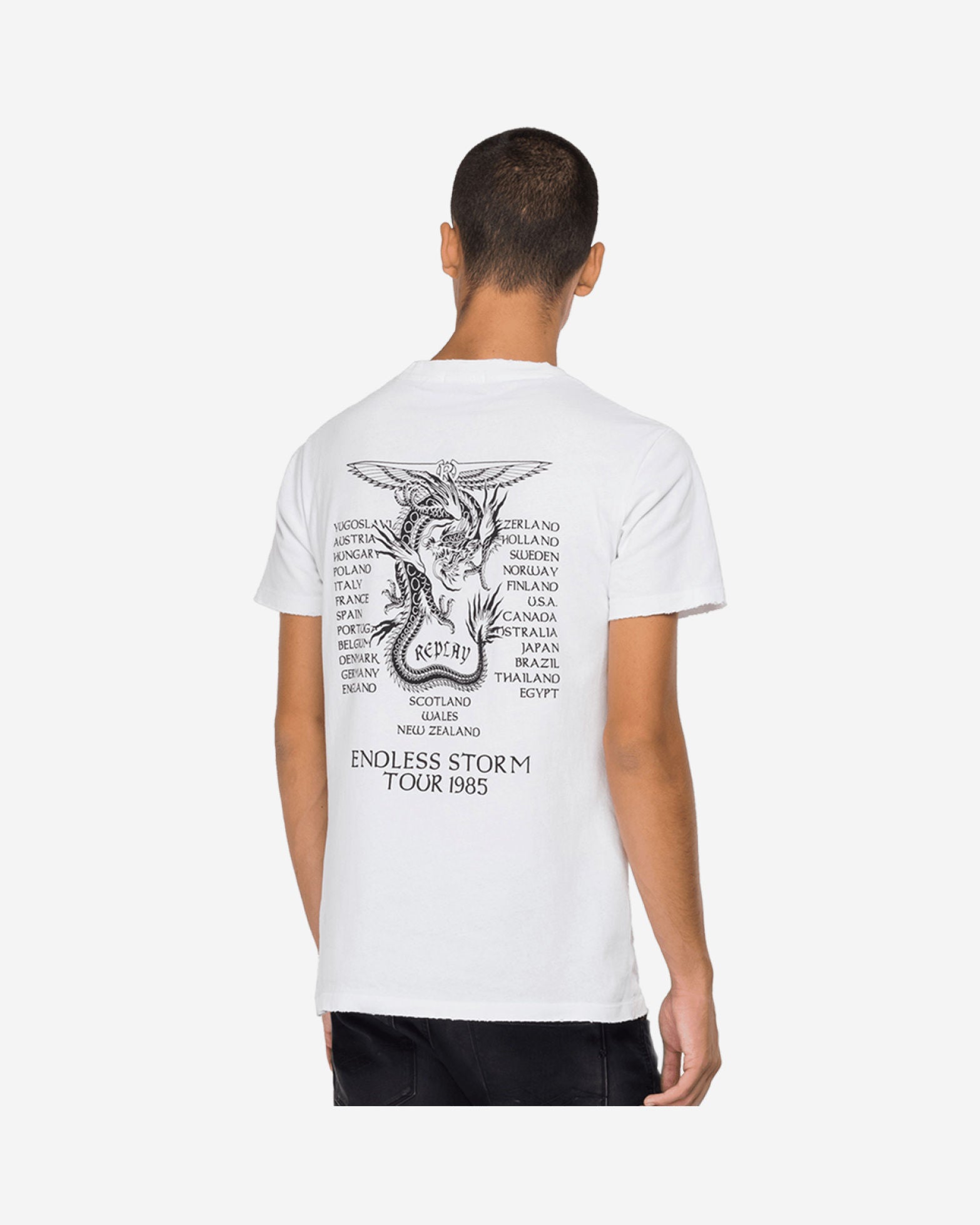 Endless Storm Tour 1985 Crewneck T-Shirt