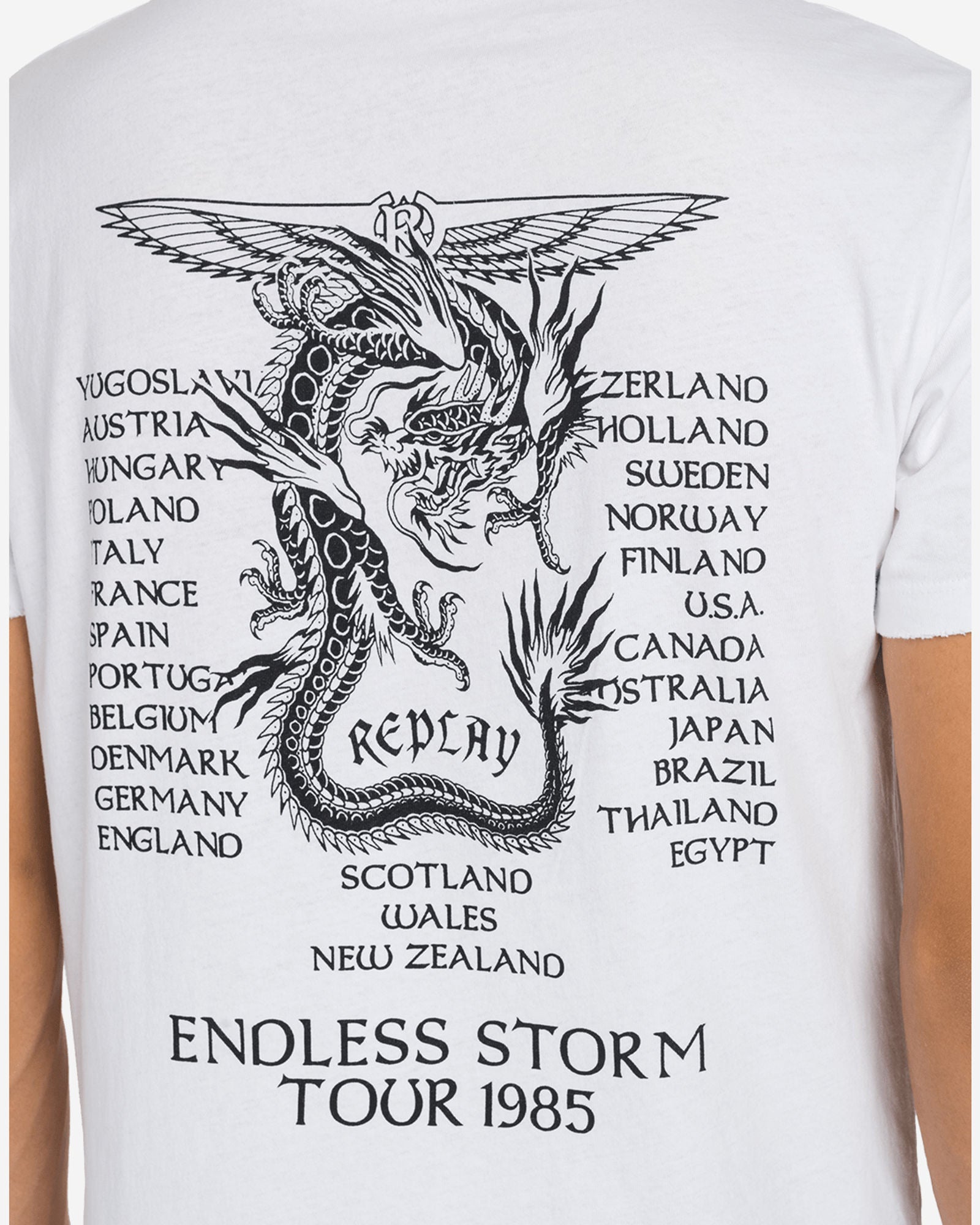 Endless Storm Tour 1985 Crewneck T-Shirt