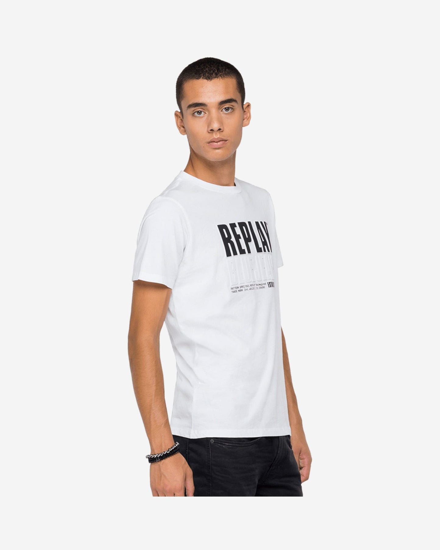 Replay Blue Jeans Established 1981 Print T-Shirt