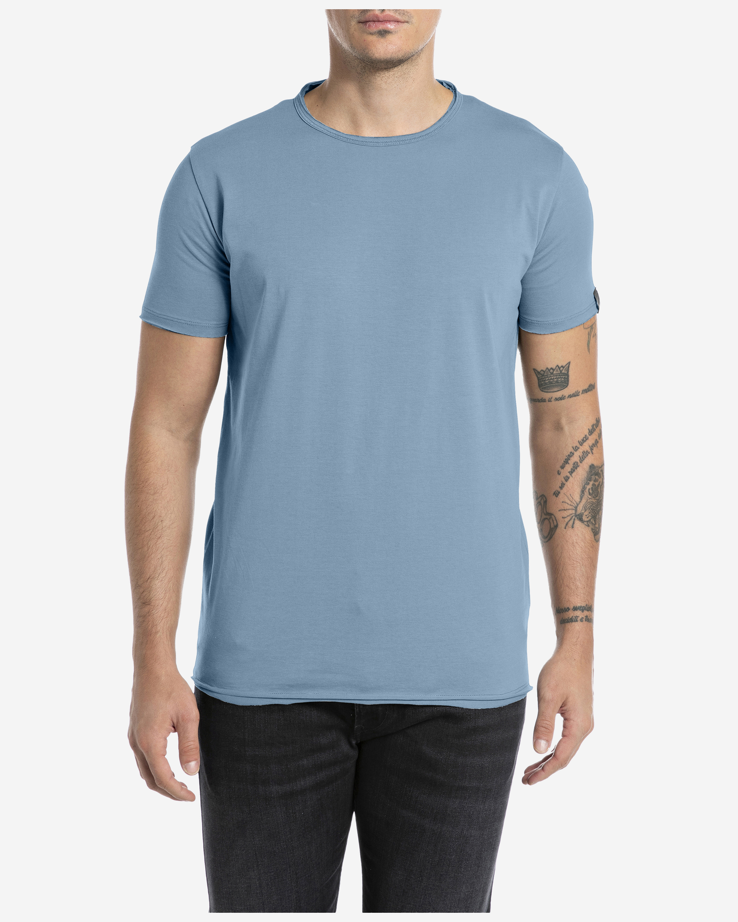 Replay Cotton Crew-Neck T-Shirt
