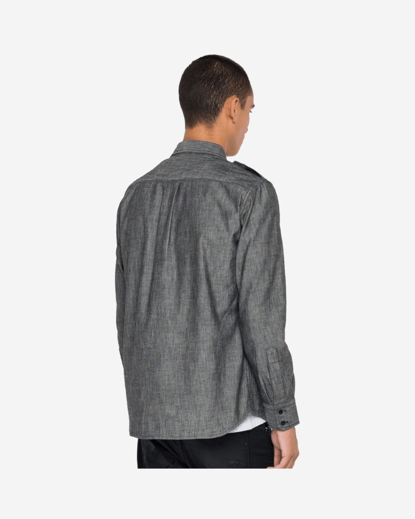 Denim Shirt With Pockets