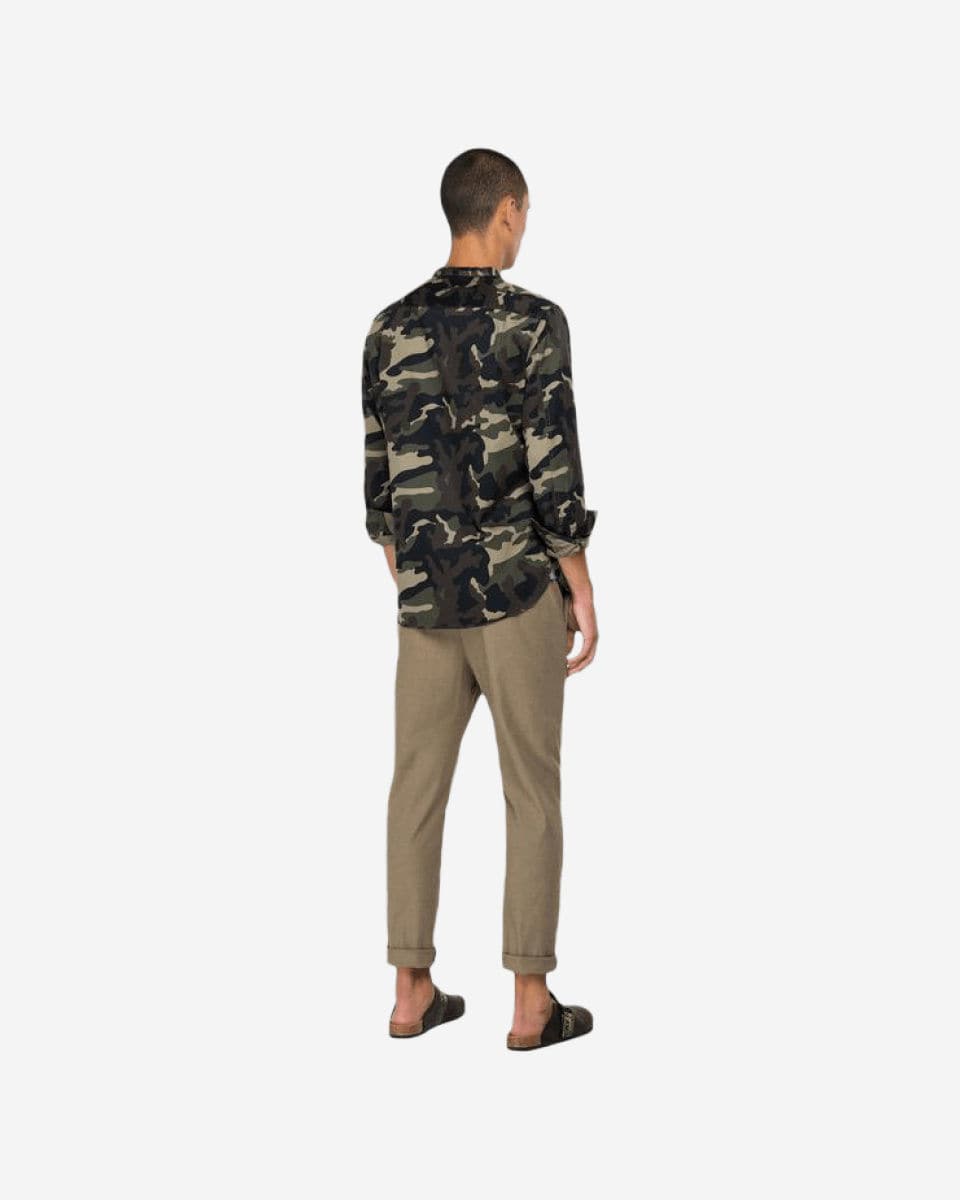 Replay Shirt In Camouflage Twill