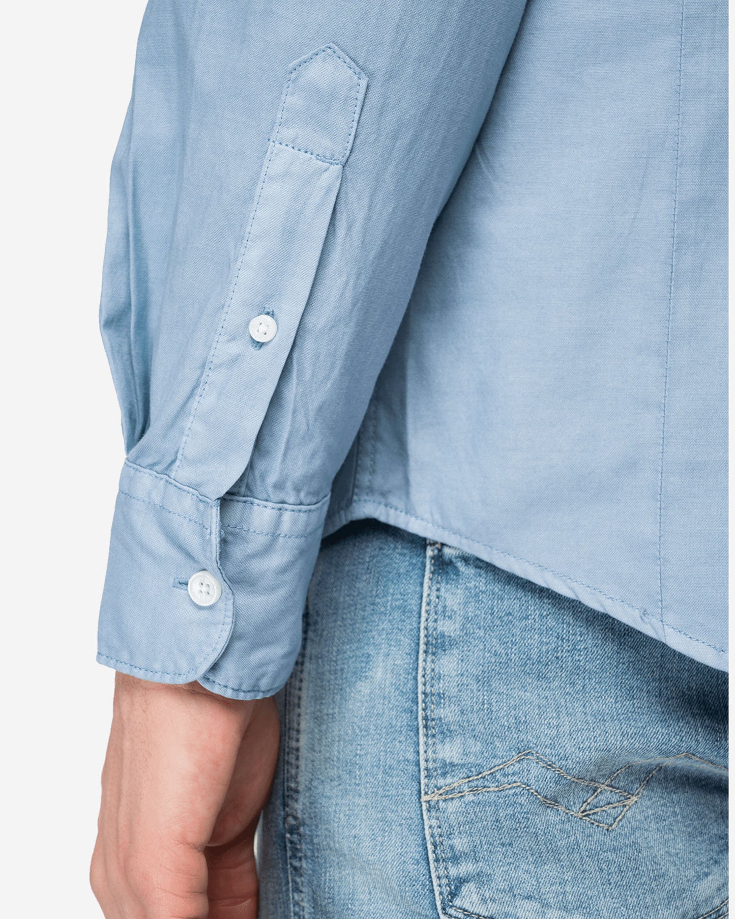 Cotton Shirt With Pocket