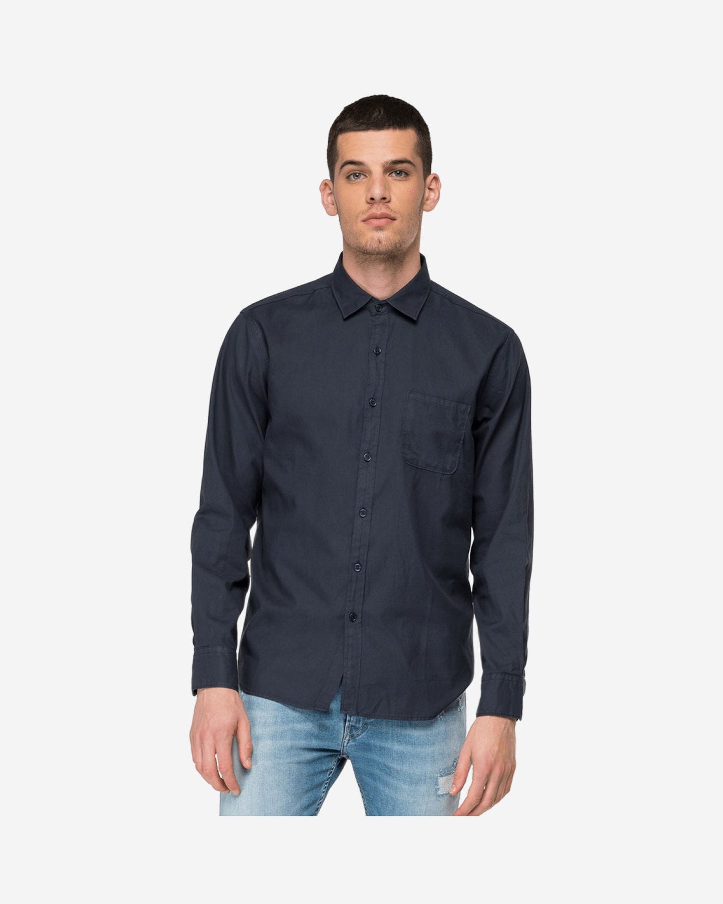 Cotton Shirt With Pocket
