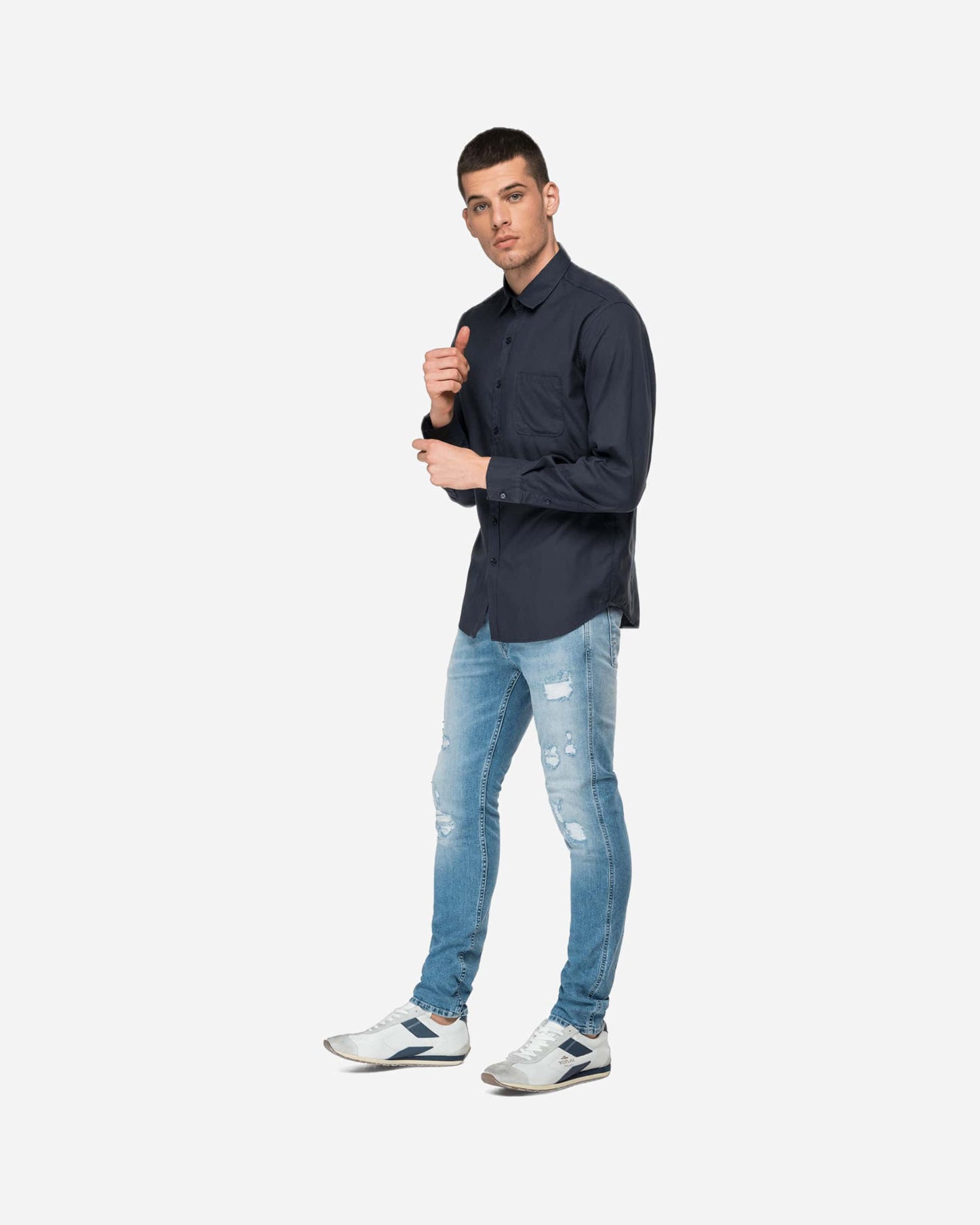 Cotton Shirt With Pocket
