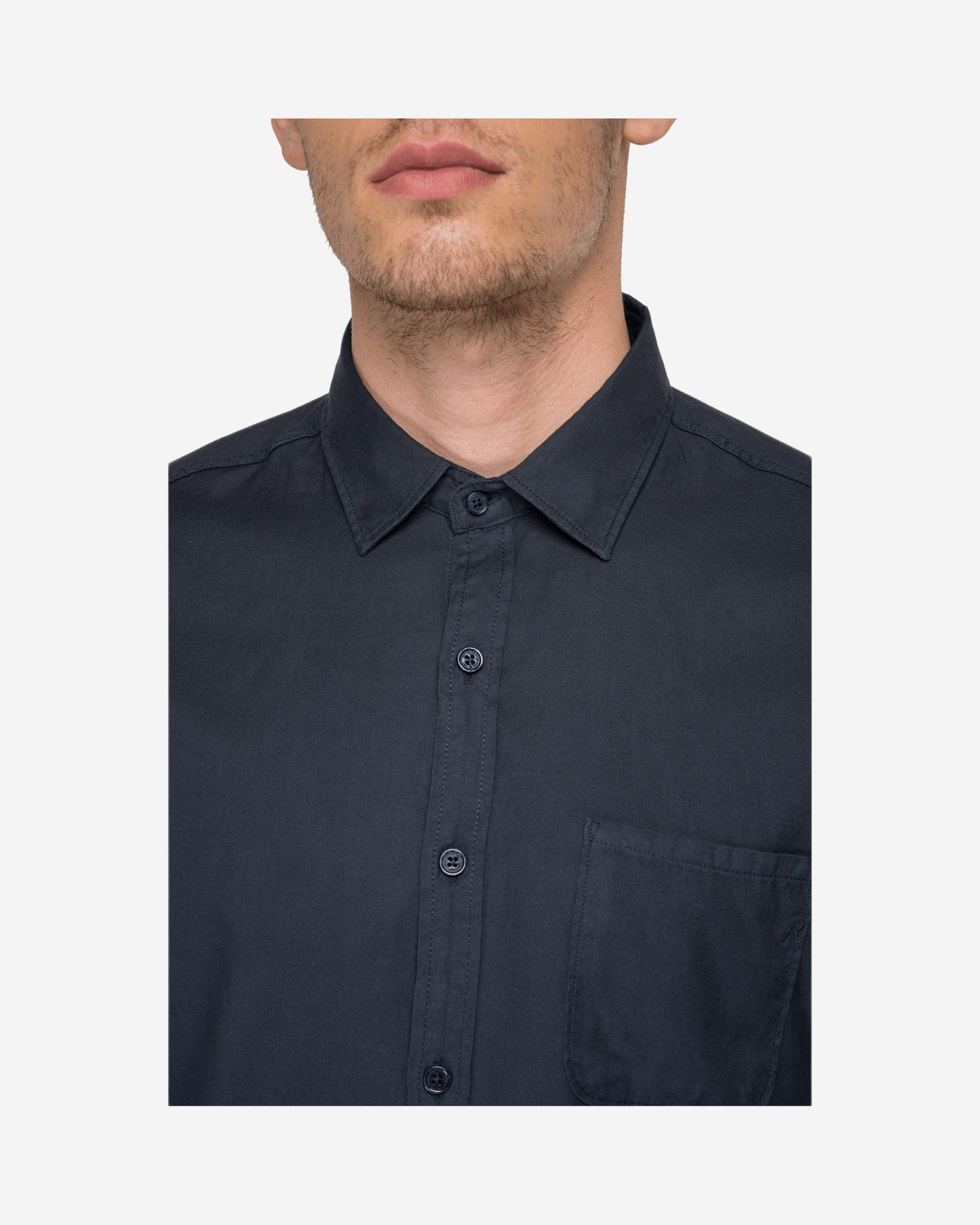 Cotton Shirt With Pocket