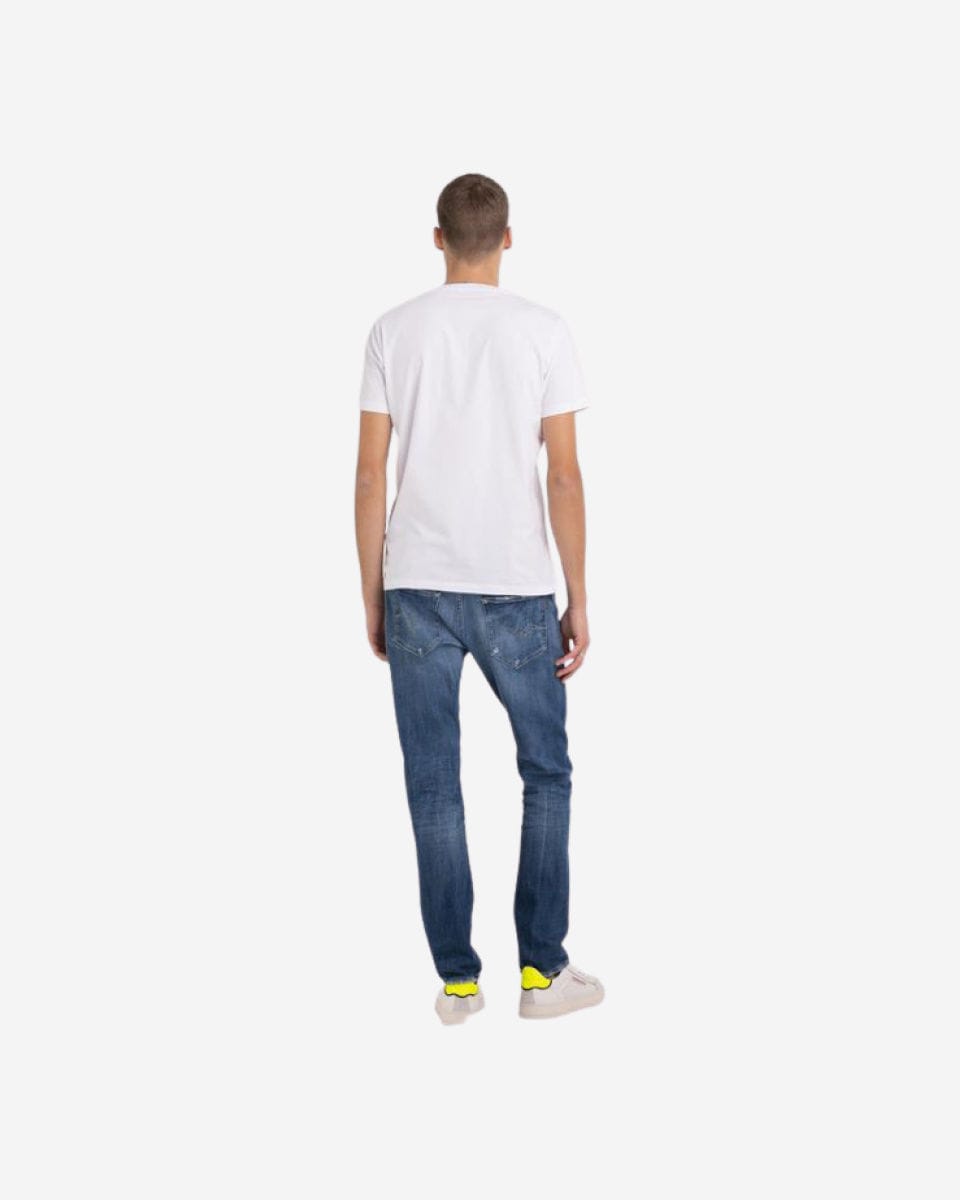 Jersey T-Shirt With Pop Print