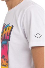 Jersey T-Shirt With Pop Print