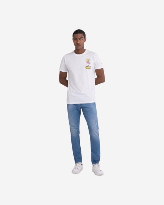 T-Shirt With Flamingo Print