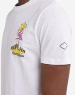 T-Shirt With Flamingo Print