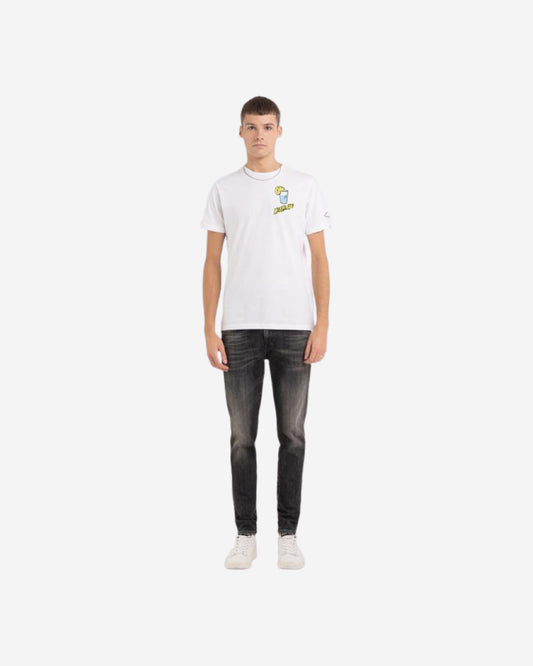 Organic Cotton T-Shirt With Pop Print