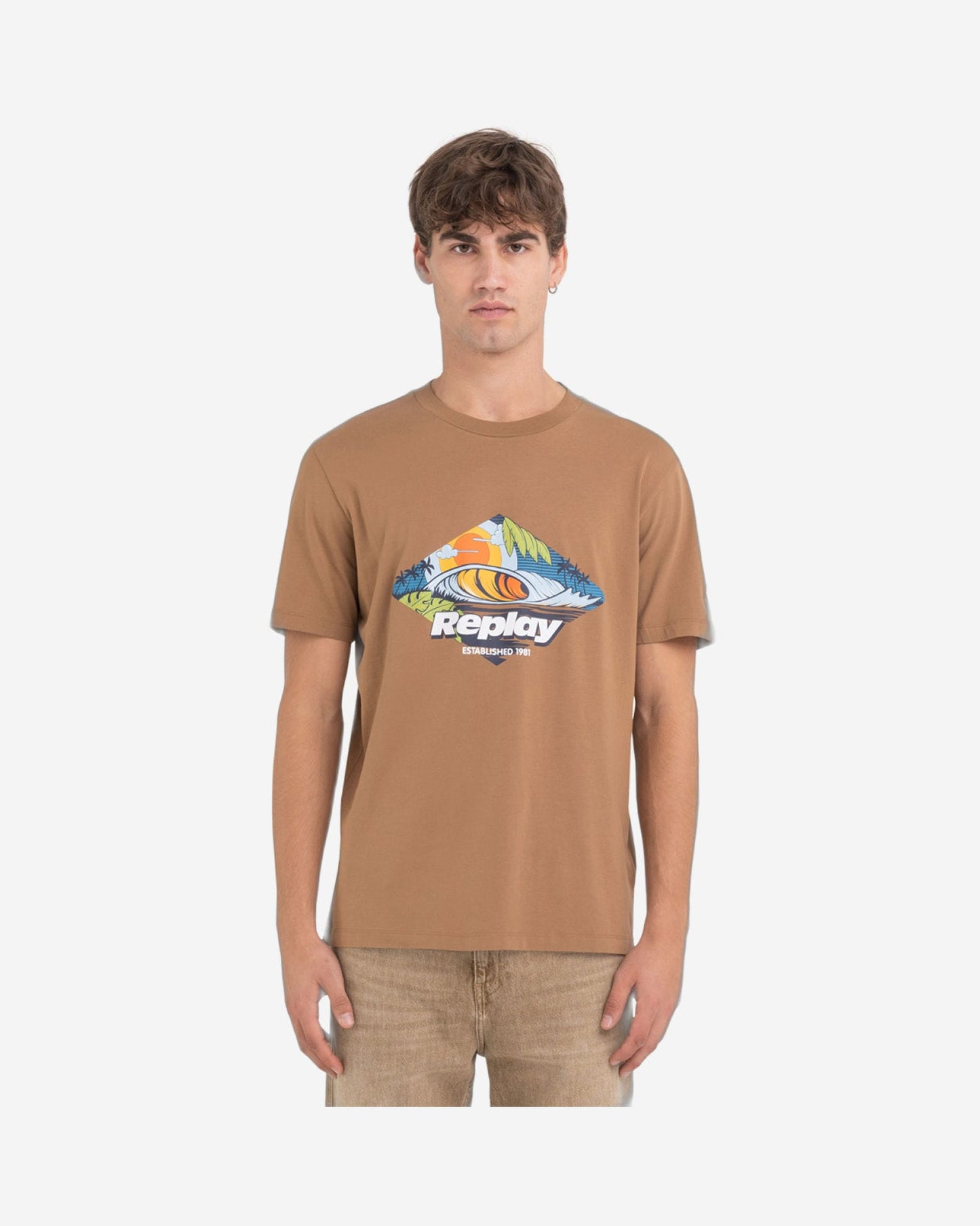Crewneck T-Shirt With Print