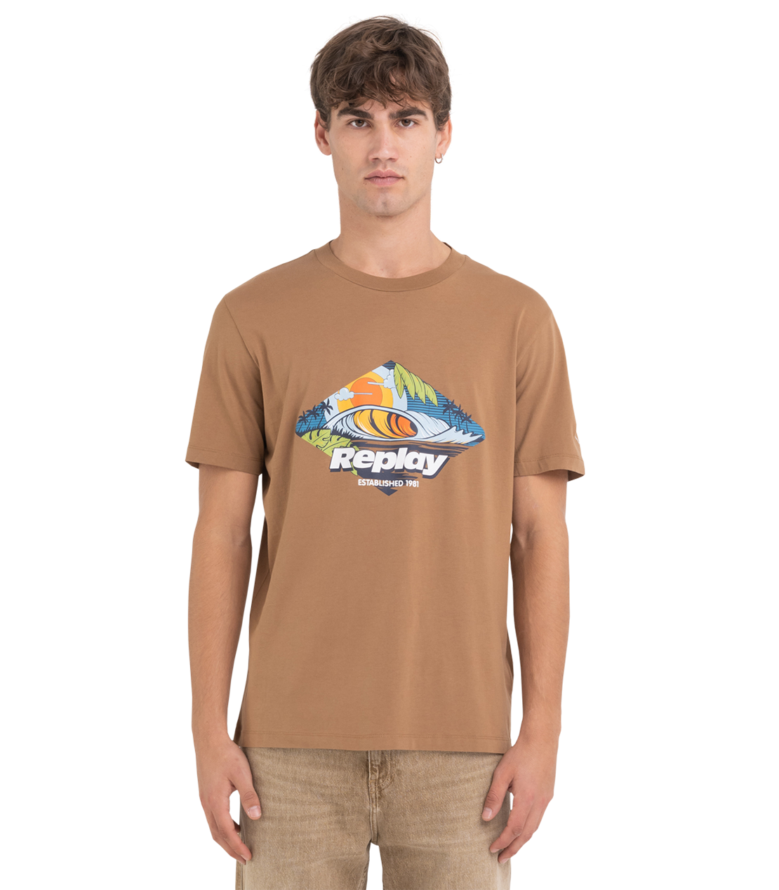 Crewneck T-Shirt With Print