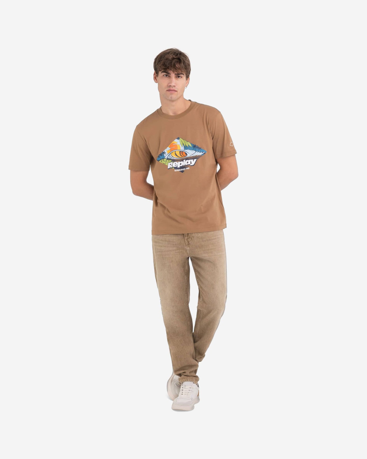 Crewneck T-Shirt With Print