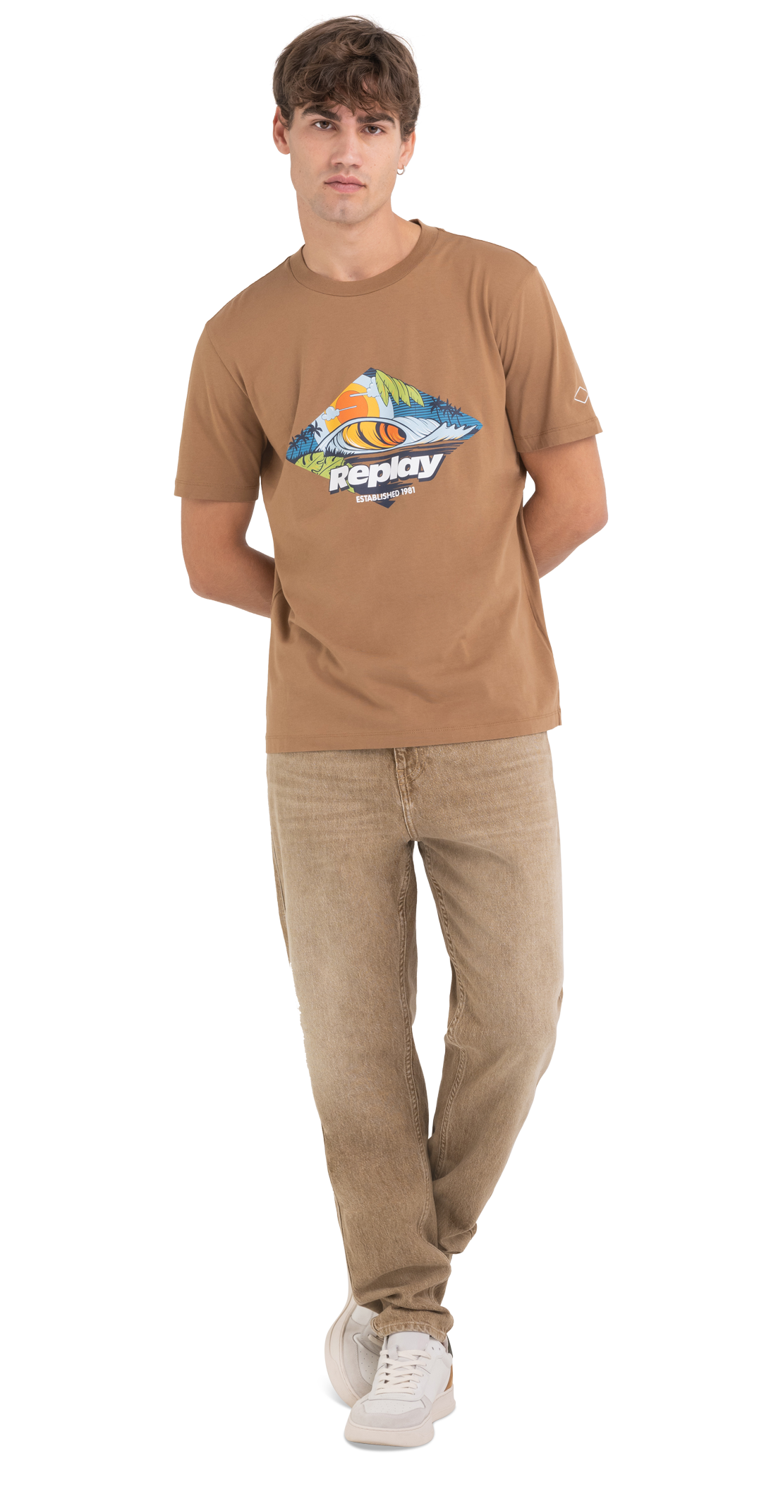 Crewneck T-Shirt With Print