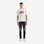 Jersey T-Shirt With Vintage Print