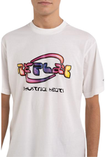 Jersey T-Shirt With Vintage Print