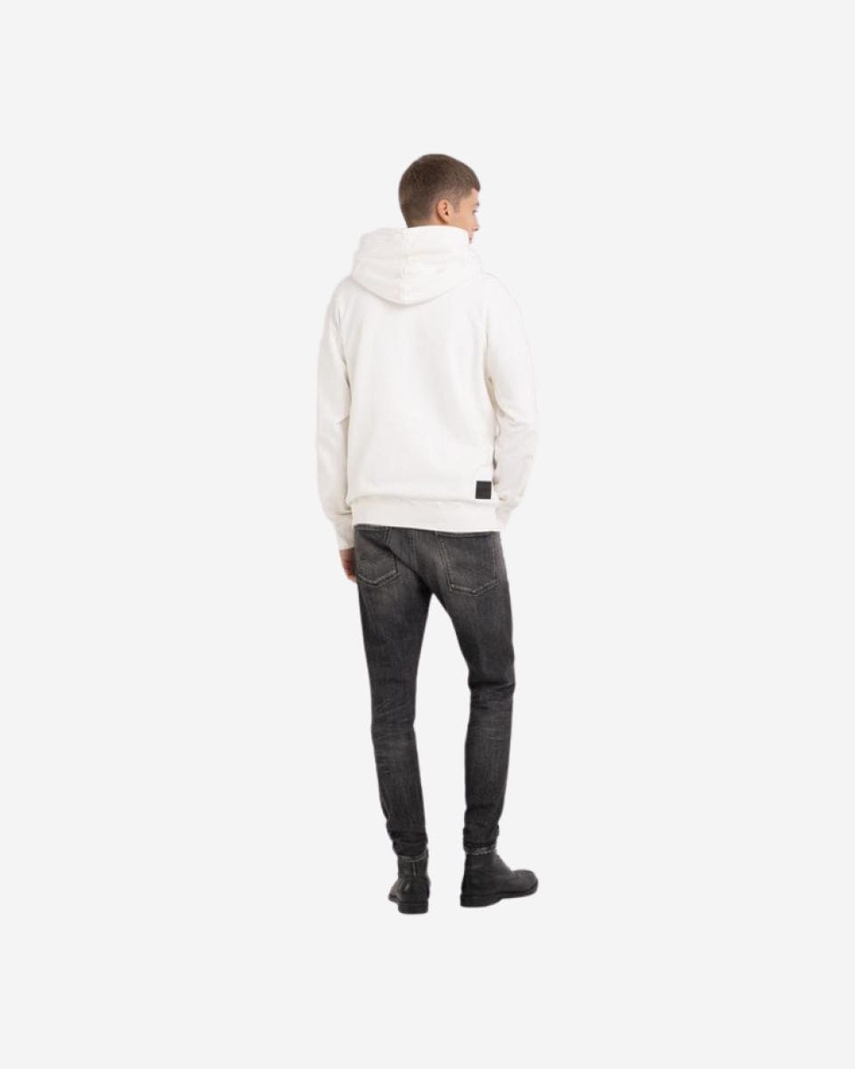 Hoodie With Biker Patch