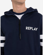 Half Zipper Sweatshirt In Organic Cotton