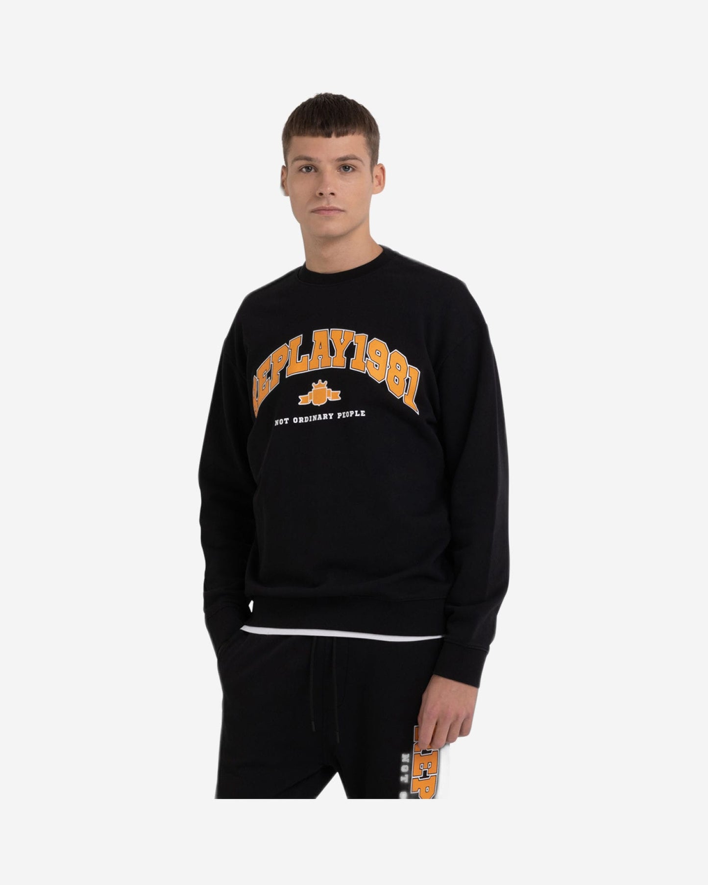 Organic Cotton Sweatshirt With Archive Logo