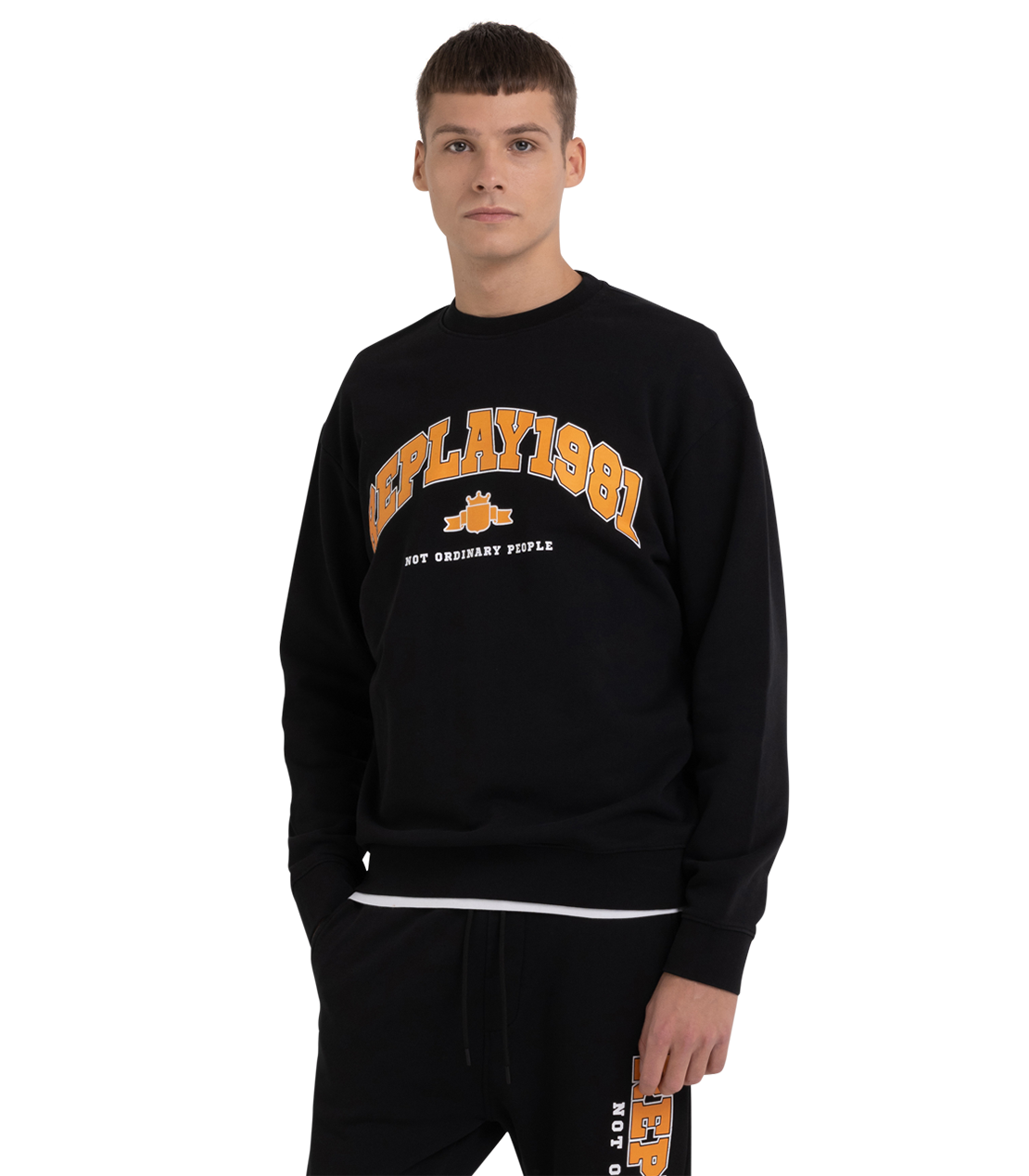 Organic Cotton Sweatshirt With Archive Logo